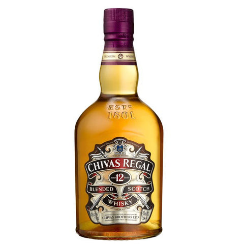 WHISKY CHIVAS REGAL 12 AÑOS 750 ML